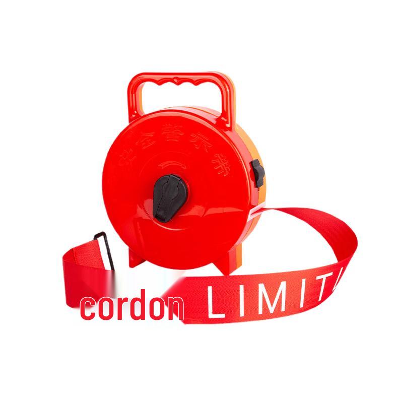 Yellow & White Thickened Disposable Safety Warning Tape