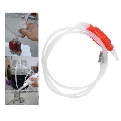 Homebrew Siphon Hose Manual Soft Plastic Syphon Tube Wine Beer Making Brewing Equipment Tool