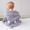 Custom Baby Name Cotton Baby Robe Bath Towel Cute Hoodies Infant Bath Blanket Kid Soft Bathrobe Kid Clothes