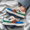 2026 New Trendy Breathable Thick Bottom Low cut Comfortable Casual Niche Color blocked Casual Sneakers Canvas