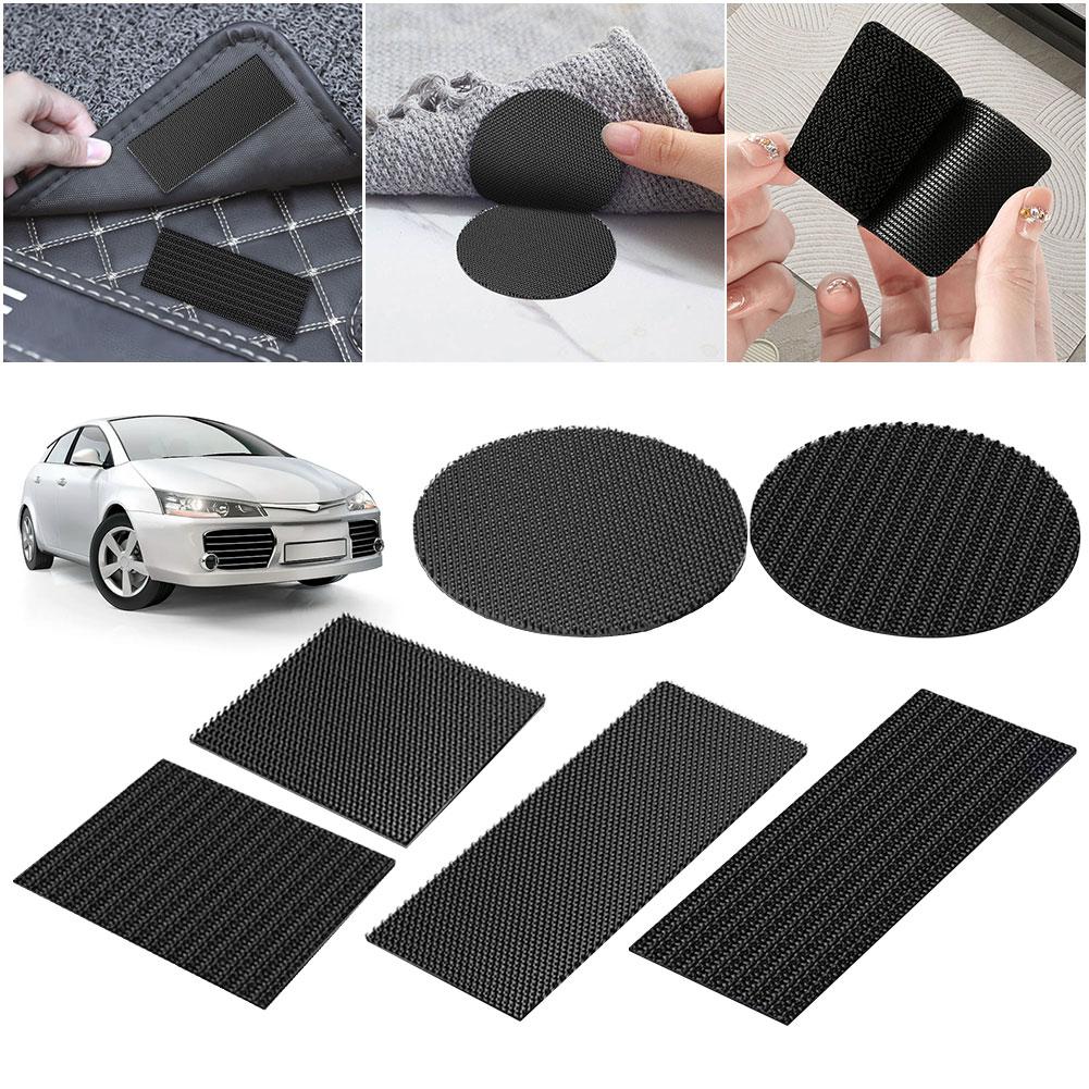 2Pcs Mats Grip Tape Sticker Double Faced Car Carpet Corner Stickers High Adhesive Anti Skid for Home Floors Tile