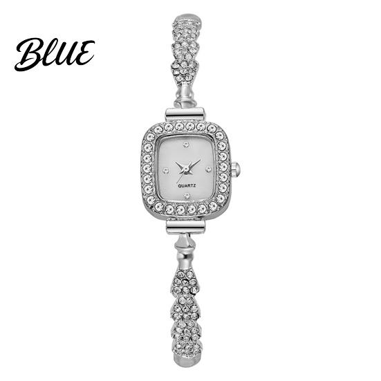 Double Needle Watch Women Vintage Petite Bracelet Dainty Small Square
