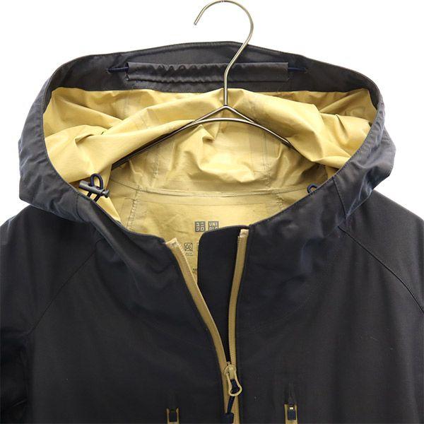 UNIQLO Nylon jacket S Navy x beige Women Used