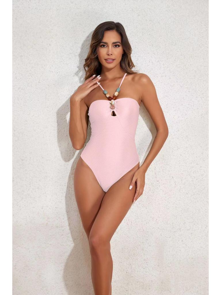 2024 Women's One-Piece Swimsuit: Slimming, Sexy, Sun Protection, Belly Covering, Gauze Skirt Bikini Set
