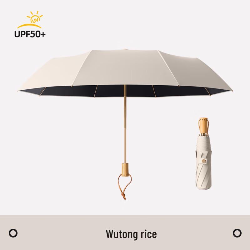 MAYDU M3007 Three-Fold UV Protection Dual-Use Umbrella