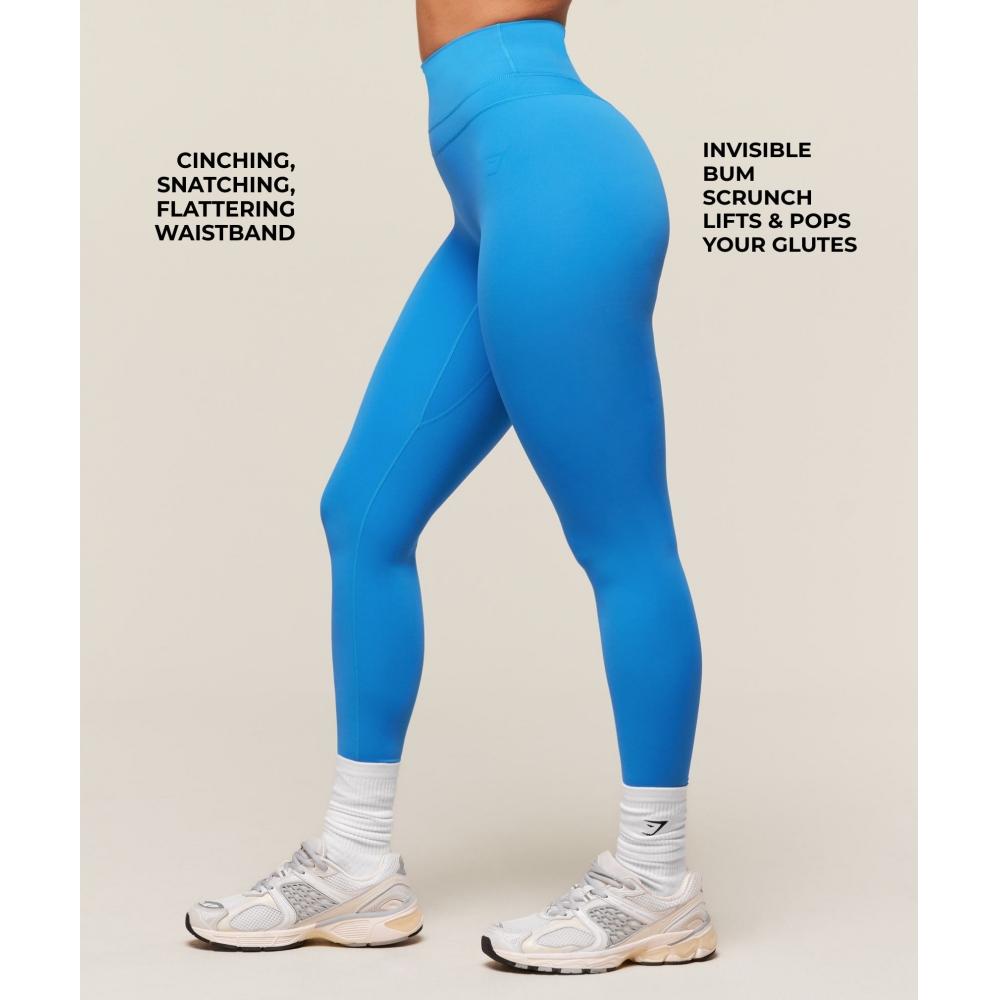 Gymshark Whitney Leggings Active Blue B3c6k Udqn