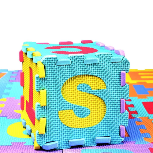 36 Letter and Number Foam Puzzle Mats, Interlocking Puzzle Mats, Kids Play Mats, Educational Toys, Alphabet