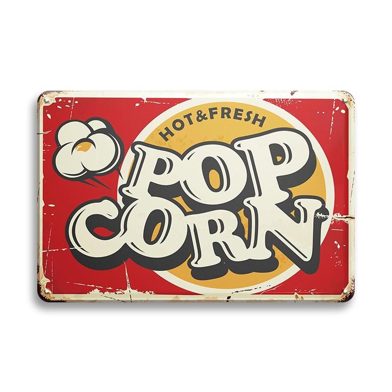 Hot Dog Fresh Hamburgers Metal Tin Signs BBQ Vintage Posters Home Kitchen Wall Decor Iron Plate Painting Fast Food Shop Plaques