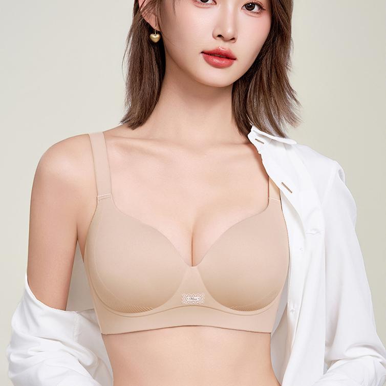 Invisible Bra Women's Lactation Lingerie Women's Traceless Bra Lift Soft Support Bra Push Up Bra