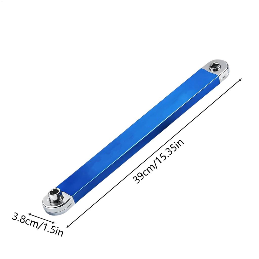 NEW Offset Extension Wrench Slim With 1/4 Inch 3/8 Inch Adapter Offset Extension Wrench For Tight Spaces For Professionals