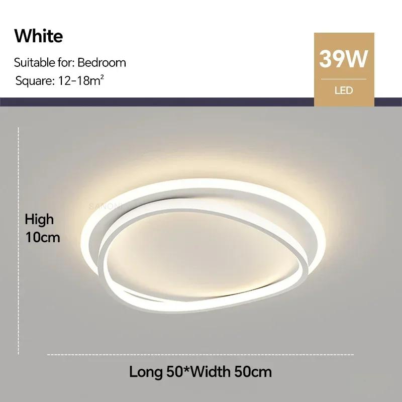 Modern LED Ceiling Lamp For Bedroom Living Dining Room Balcony Study Kitchen Chandelier Luster Lighting Fixture Home Decoratioan