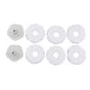 8PCS Snap Fit Vacuum Floor Mop Mop Pads Replacement for Dreame W10 /W10 Pro Dust Removal