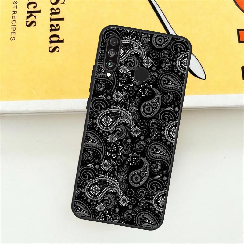 Bandana Seamless Pattern Cover For Huawei Nova 5T 9 10 SE 11i 8i 7i 3i Y61 Y91 Y60 Y70 Y90 P20 P40 Lite P30 Pro Case