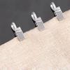 20Pcs Stainless Steel Hooks Clips Rustproof Weather-Resistant Multi-purpose Curtain String Light Hangers S Hooks