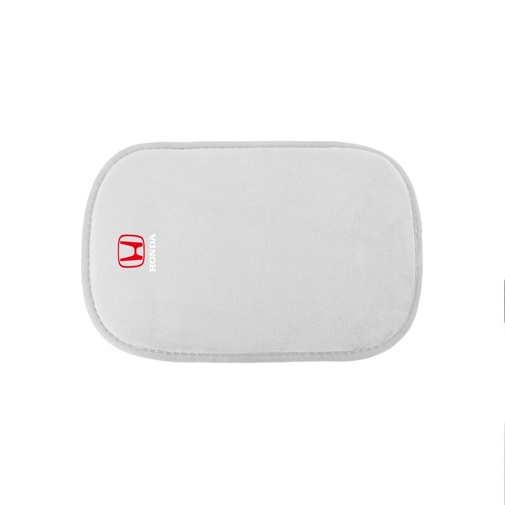 Fur Leather Car Armrest Mat Center Console Arm Rest Protection Pads For Honda Civic CRV City Jazz Accord CR-Z VTEC Vezel Insight