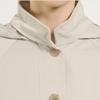 BCBG Hooded Button Windbreaker Jumper B5m3r105