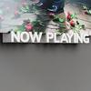 Nástěnný stojan na vinylové desky „Now Playing“ Plastový stojan na alba Vhodný pro, Kancelář a obchod s deskami - Úspora místa