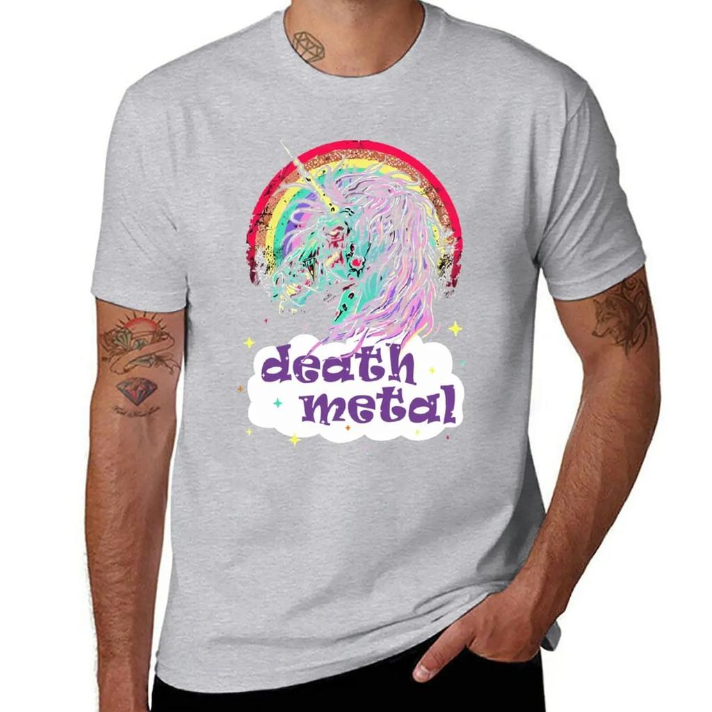 Zombie Unicorn Death Metal T-Shirt blanks quick drying plain t shirts