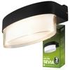 Lampa Elewacyjna Led Zewnętrzna Ścienna Kinkiet Ogrodowy Ciepła 4000K 5W Ip54 Sevia Czarna Lumiled