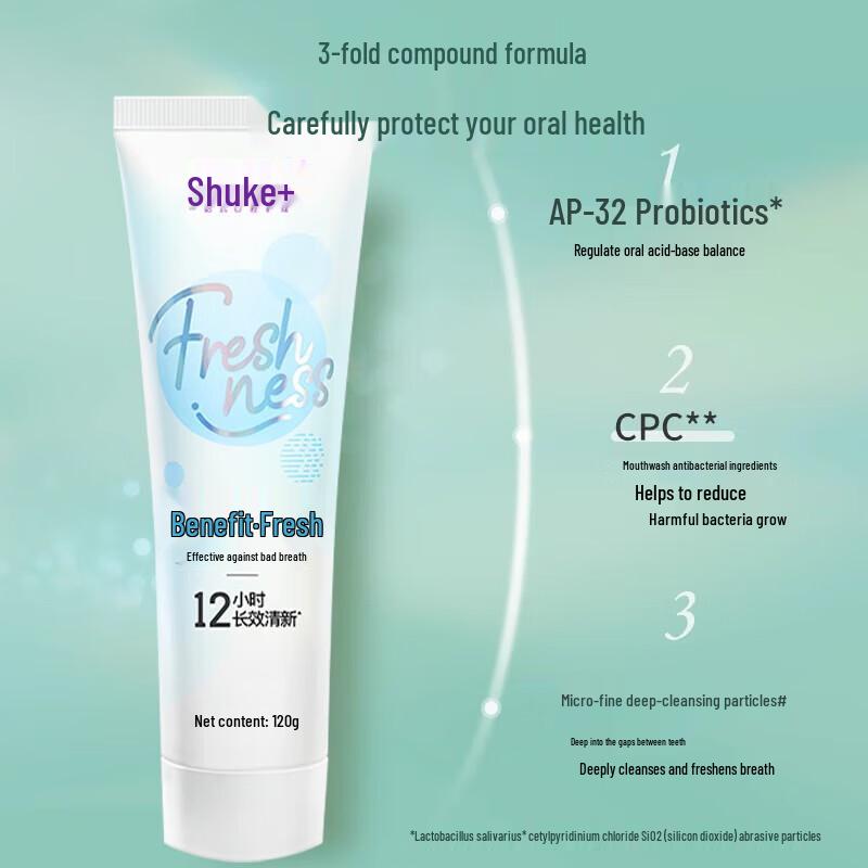 Shuke Probiotic Fresh Breath Toothpaste