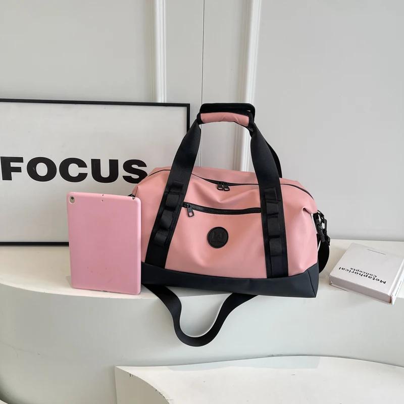 Geantă de călătorie de mare capacitate geantă de depozitare bagaje pentru călătorii de afaceri nou model de afaceri la modă buzunar unic de umăr