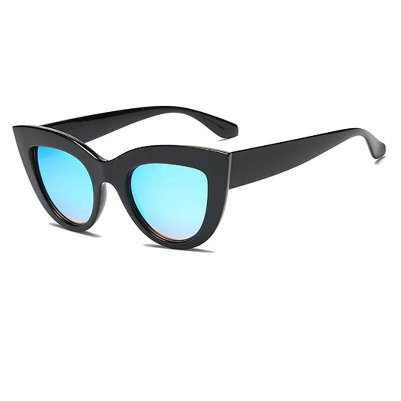 New European And N Retro Cat-eye Sunglasses Female Face-shaving Sunglasses