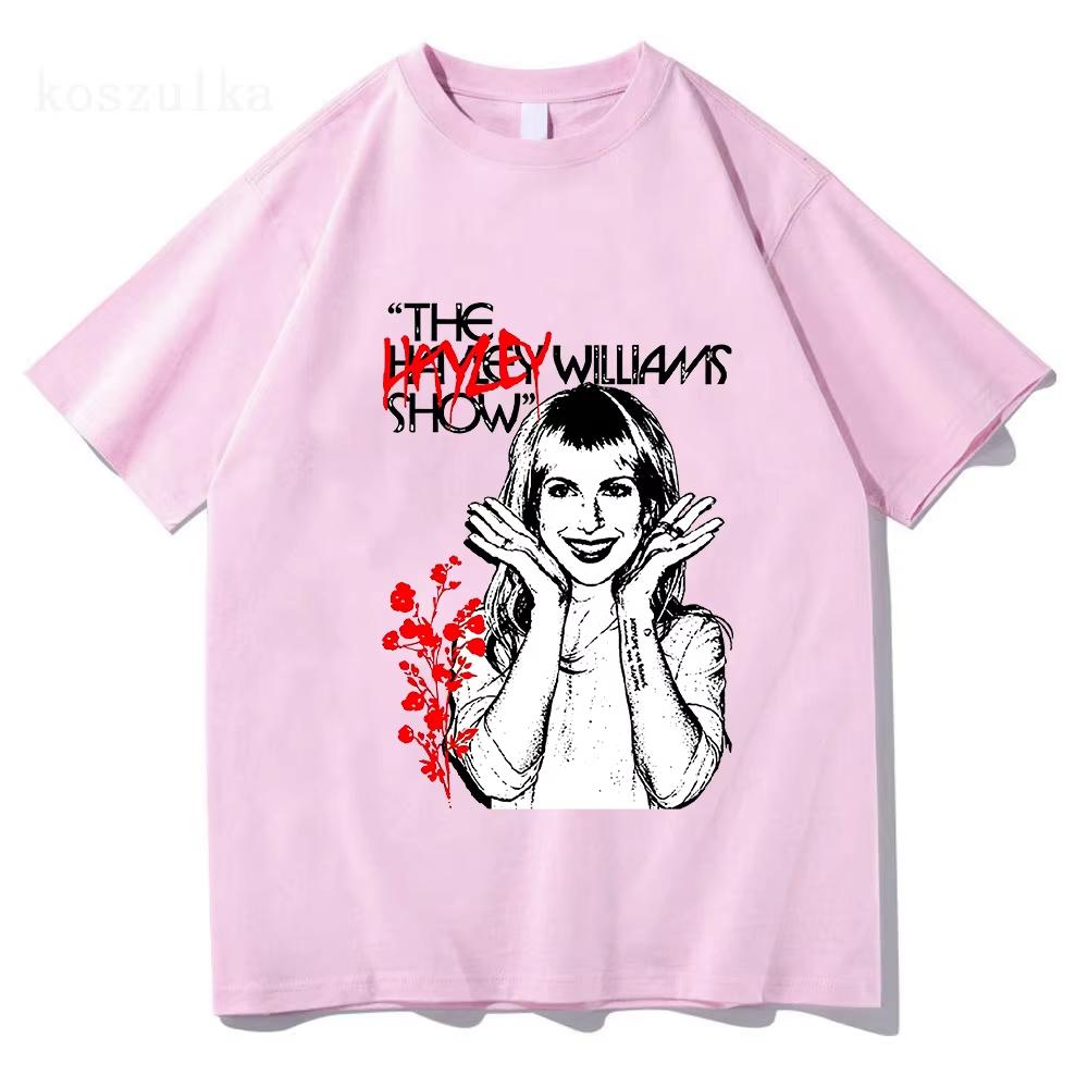 The Hayley Williams Show Tshirt Short Sleeve Cotton Summer Tshirts Streetwear Fashion Oneck Casual WoUnisexUnisex Tees Merch