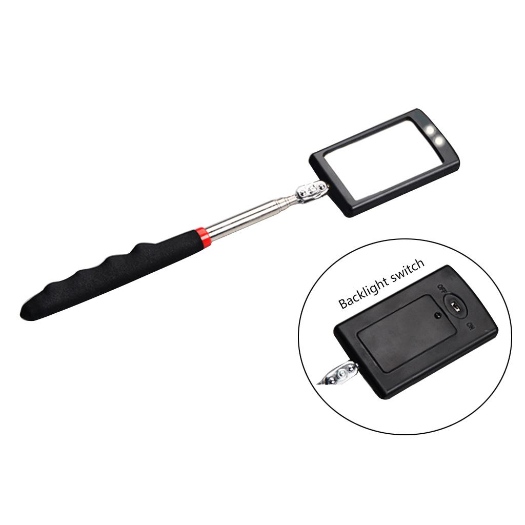 4x Magnetic Pick-up Tool Set Extendable Pickup Tool Car Repair Tools Accessories
