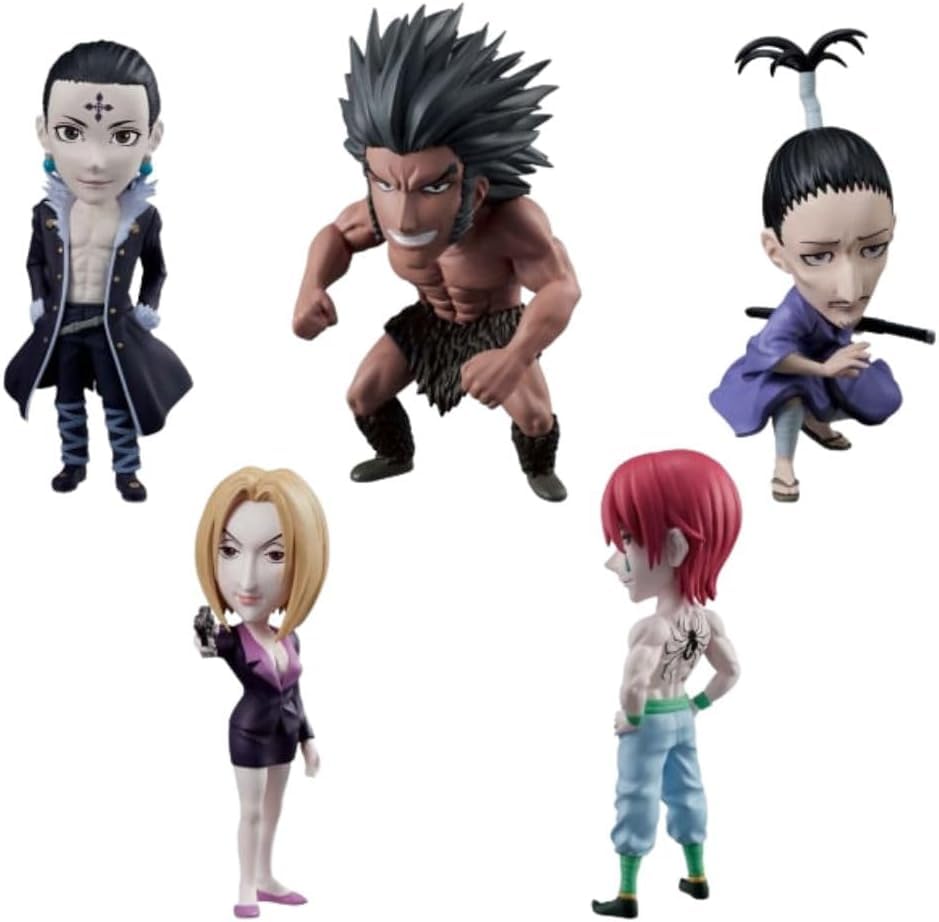 Hunter X Hunter World Collectible Figures Phantom Troupe HUNTER X HUNTER Complete Set of 5