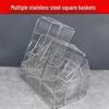 304 Stainless Steel Square Frying & Storage Basket