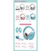 2-in-1 Baby Ear Protection Noise Cancelling Headphones Convertible Design Noise Reduction Earmuffs for Infant Improves Sleep