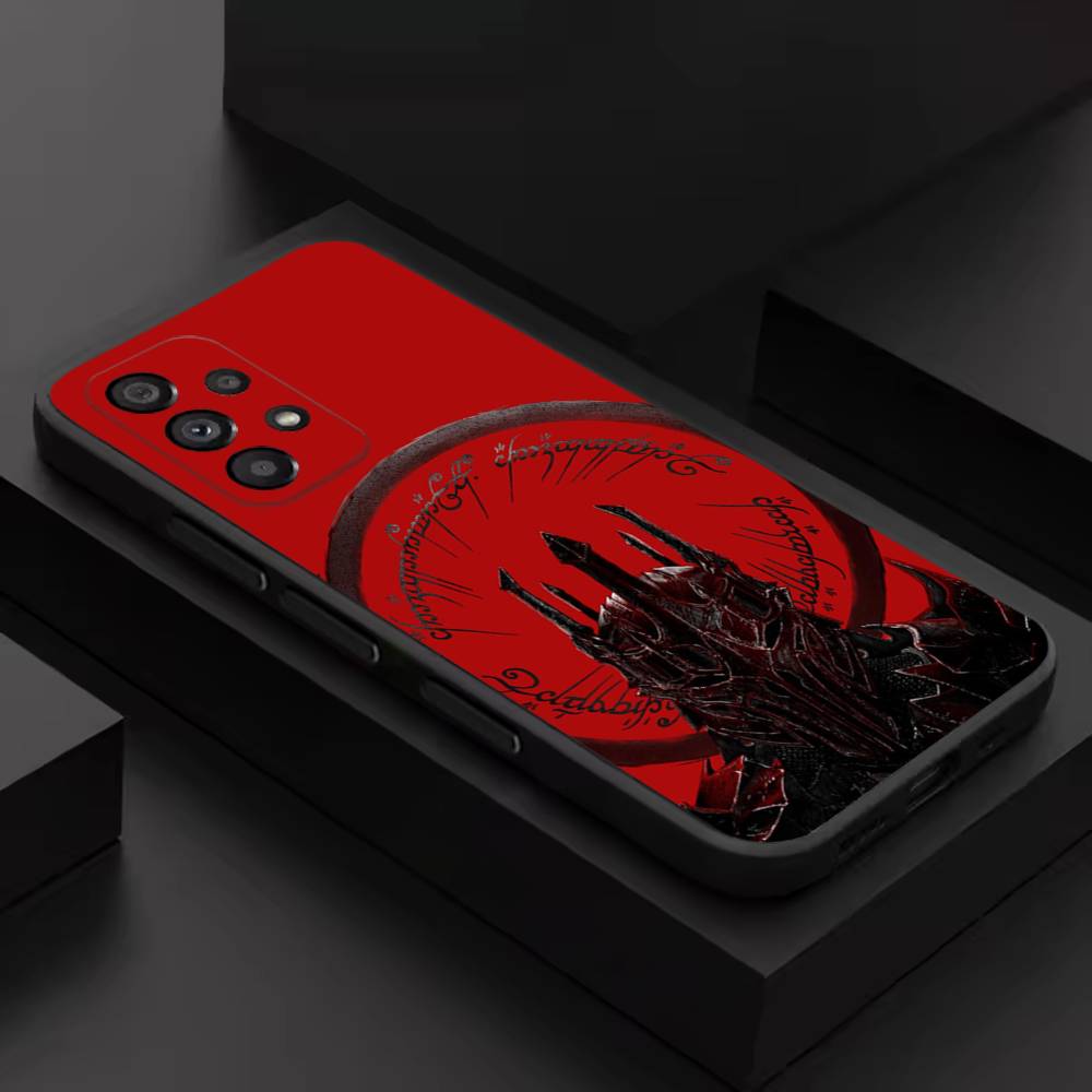 

Map The L-Lord of the Rings For Samsung S 26,25,24,23,22,30,21,10,9,Ultra,Plus,Lite,FE,4,5G Black Soft Case Phone Case SamsungS30Plus