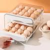 ^Refrigerator Egg Storage Box Drawer-type Storage Double-layer Pull-out Box for Egg Herme Bolsos Large Capacity 32 Compartments