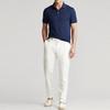 Polo Ralph Lauren Solid Color Logo Embroidered Short Sleeve Polo Shirt Men Tops Dark-Blue 710541705-009