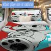 Turbo Granny Pattern Bedding,Quilt Set Quilt Cover Pillowcase Home Birthday Gift (1*duvet cover+2*pillowcase,without core)SSJT0917148