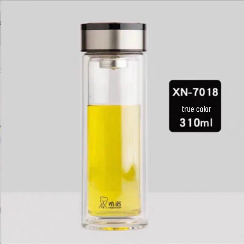 Sino Double-Layer Glass Tea Infuser Bottle