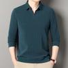 Men's POLO Shirt Men's Long-sleeved Casual Business Men's Spring and Autumn T-shirt Lead Clothes