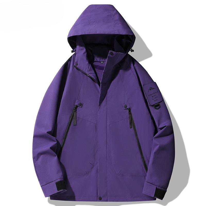 Spring and Autumn New Outdoor Jacket Single Layer Thin Windproof and Waterproof Windbreaker Casual Jacket