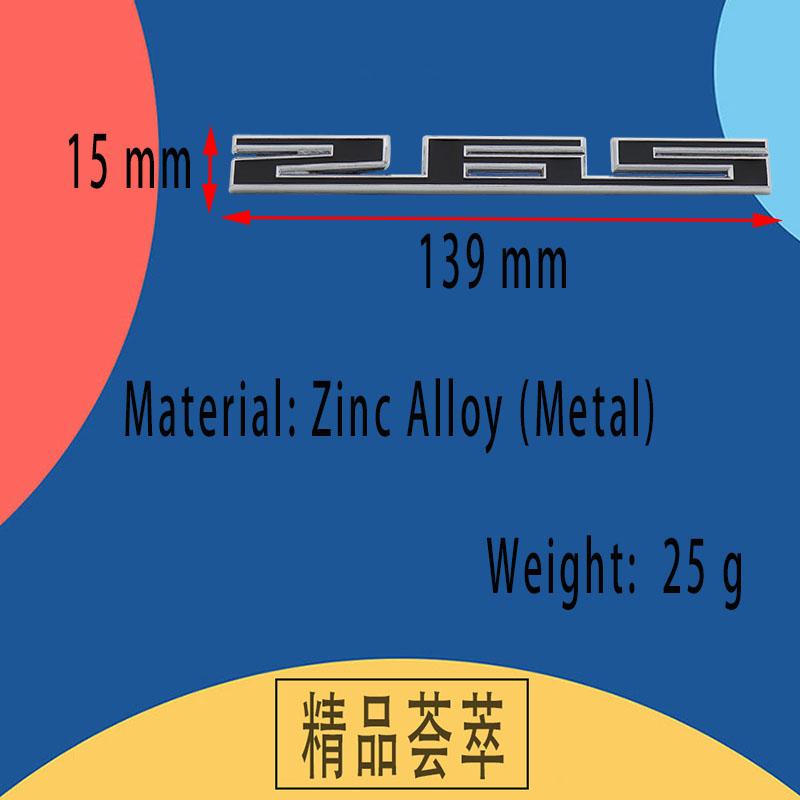 3D Premium 265 for Car Hood Fender Trunk Tail Rear Bonnet Nameplate Decal Emblem Badge Sticker