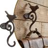 Rust Proof Coating Cast Iron Wall Hook Wall Mounted Coat Hook  Indoor Outdoor Decor