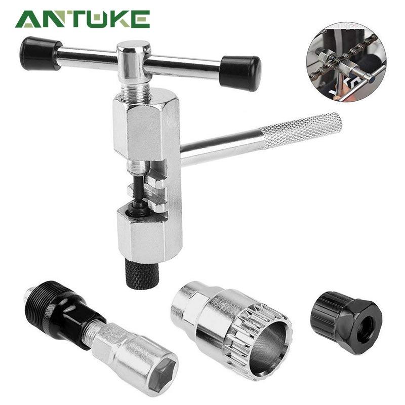1Pc Four in one Bicycle repair tool, center shaft removal, flywheel removal, chain removal, crank removal multi-function tool