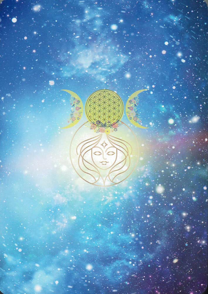 Cosmic Goddess Oracle Cards | Amano Yoko | 46 Cards with Japanese Commentary Booklet [Authentic]