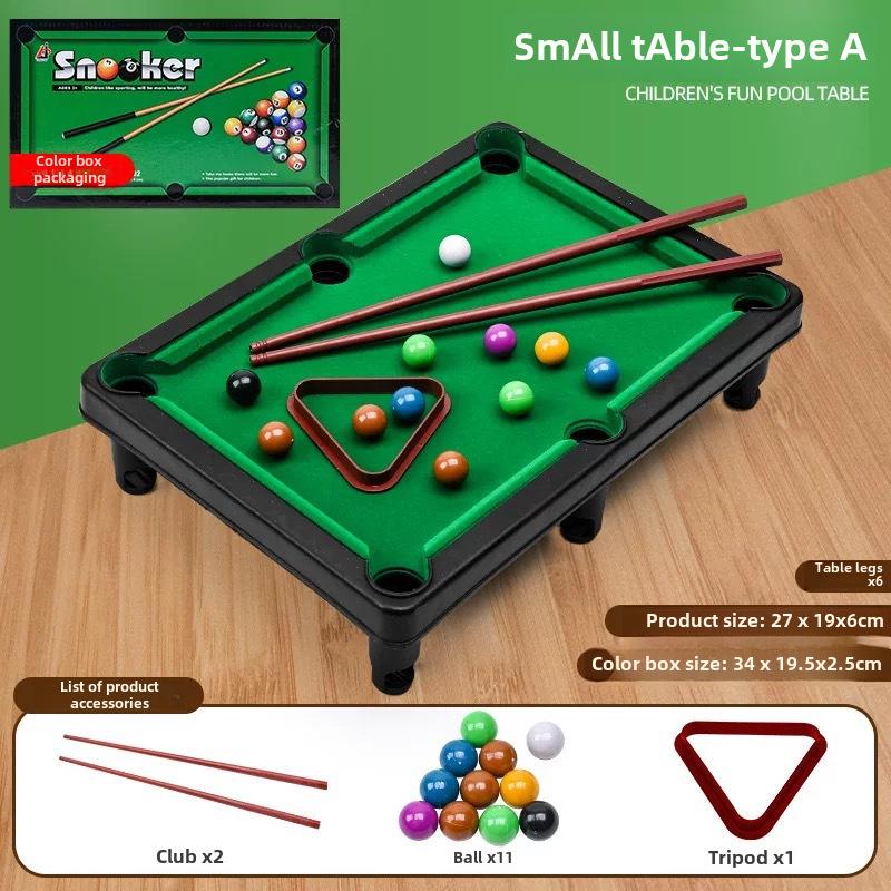 Mini Pool Table Toy for Kids - Indoor Billiards Game for Boys, Parent-Child Interactive Desktop Gift