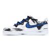 Nike Court Vision 1 Rutschfest, Abriebfest, Leicht, Niedrig geschnitten, Skateboard-Schuhe, Herren, Schwarz Blau DH2987-101(team156--)