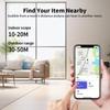 Luggage Tracker Tags Bluetooth Air Tracker for Apple Find My[ iOS ONLY ] Key Finder Locator for Wallet,Keys, Luggag,Backpack,Pets,Car Replaceable