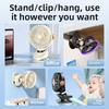 Desktop Mini Usb Rechargeable Fan With Quiet Operation For Office And Home Use
