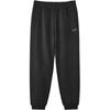 Warm Cuffed Versatile Loose Comfortable Knitted Sports Pants Men Bottoms Carbon-Black L125M006-0018