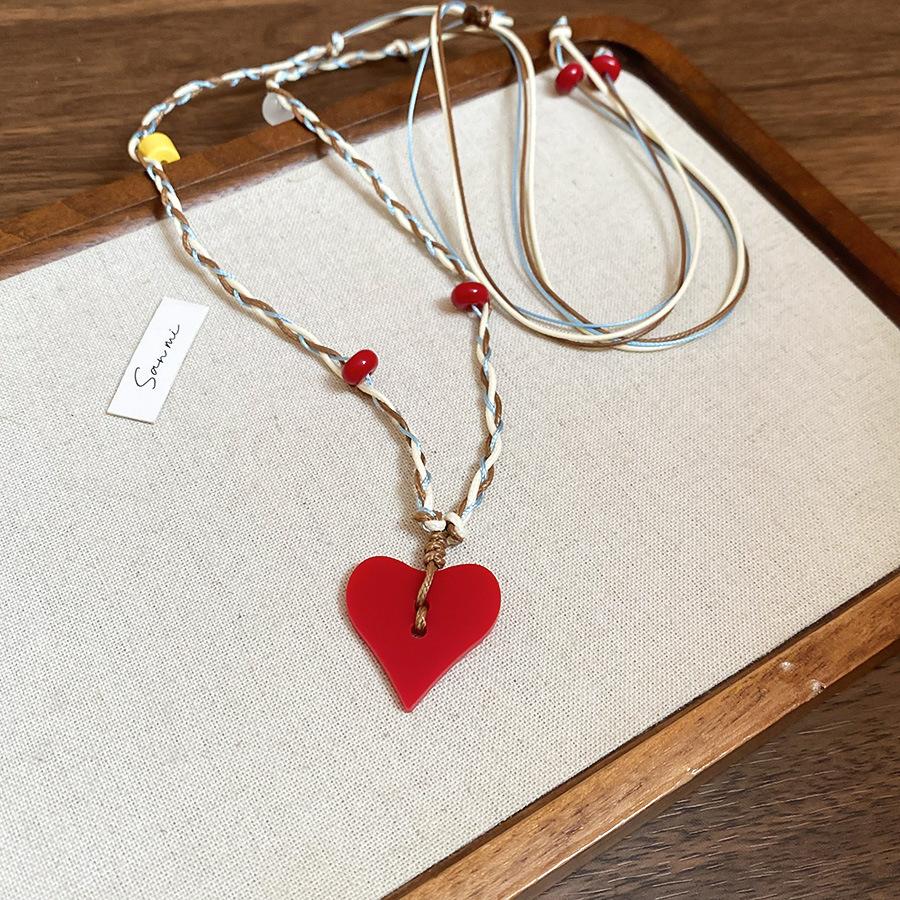 Mengqu Cute Puppy Necklace~ Children's Fun Versatile Long Accessories Women's New Popular Necklaces