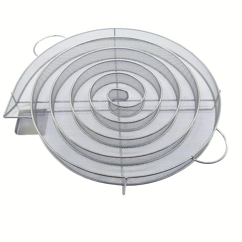 304 Stainless Steel Charcoal BBQ Cold Smoke Generator with Wood Chip Basket