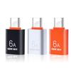 6A USB To Type C OTG Adapter USB-C Male To Type-c Female Charger Converter For Samsung S24 Xiaomi MacBook Data Transfer Adapter
